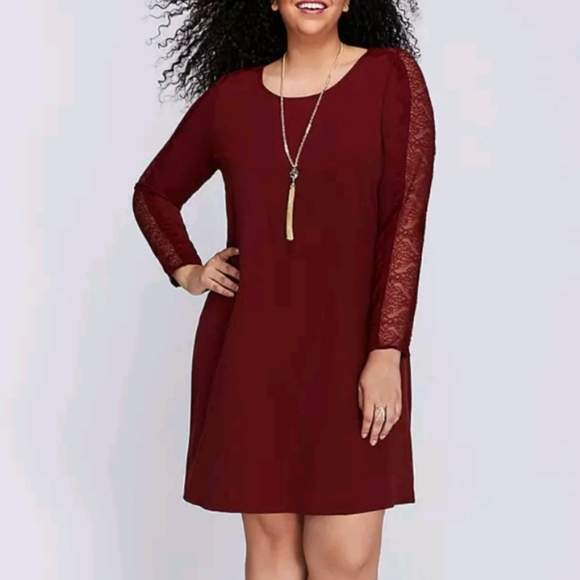Lane Bryant Dresses & Skirts - NWT Lane Bryant Dress Size 18/20 Red